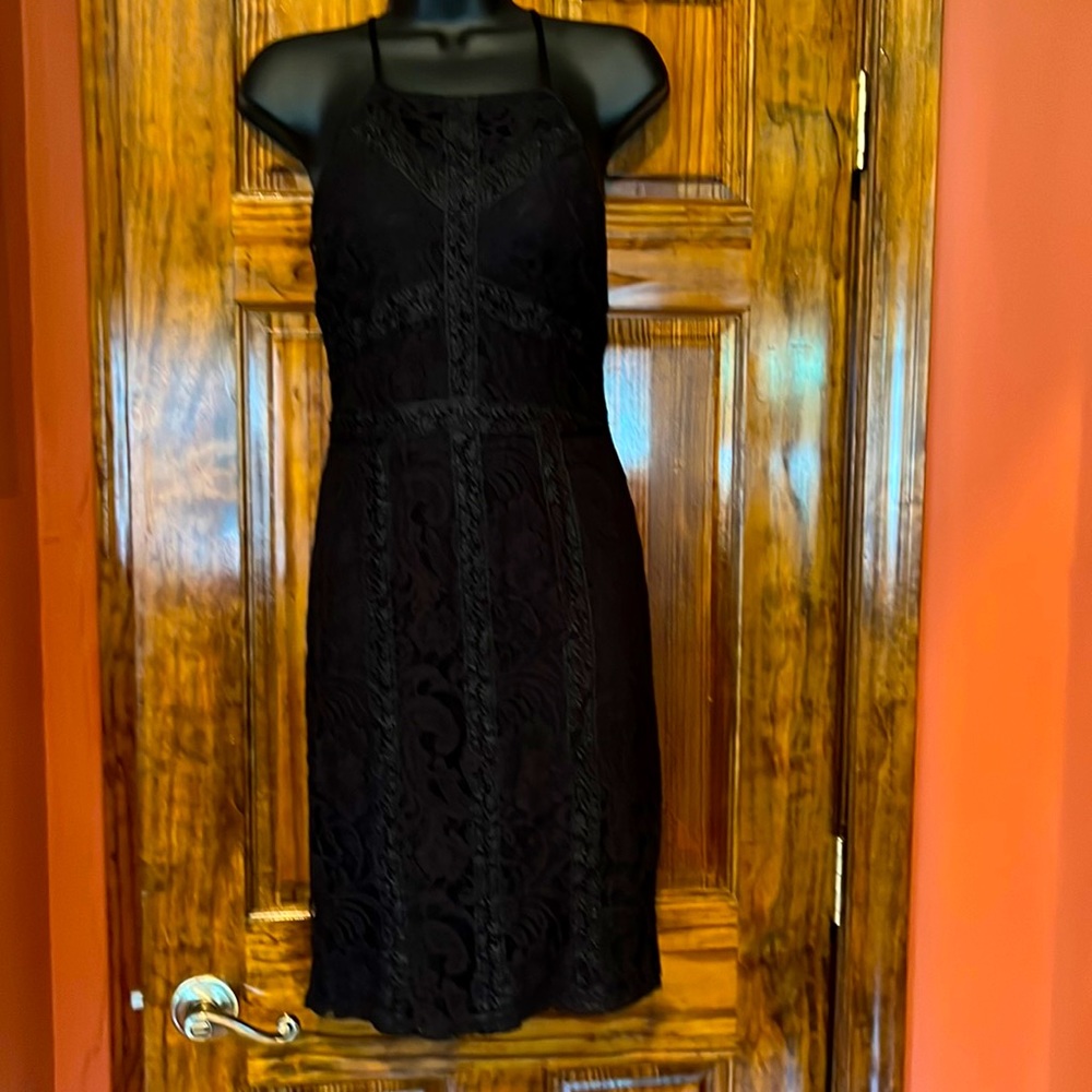 NWT Black Lace Dress - Picture 1 of 10